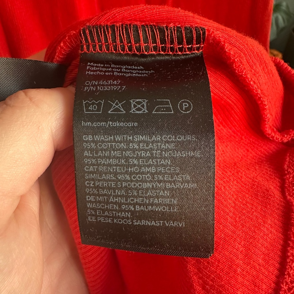 H&M Ribbed T-Shirt Dress - Picture 3 of 3